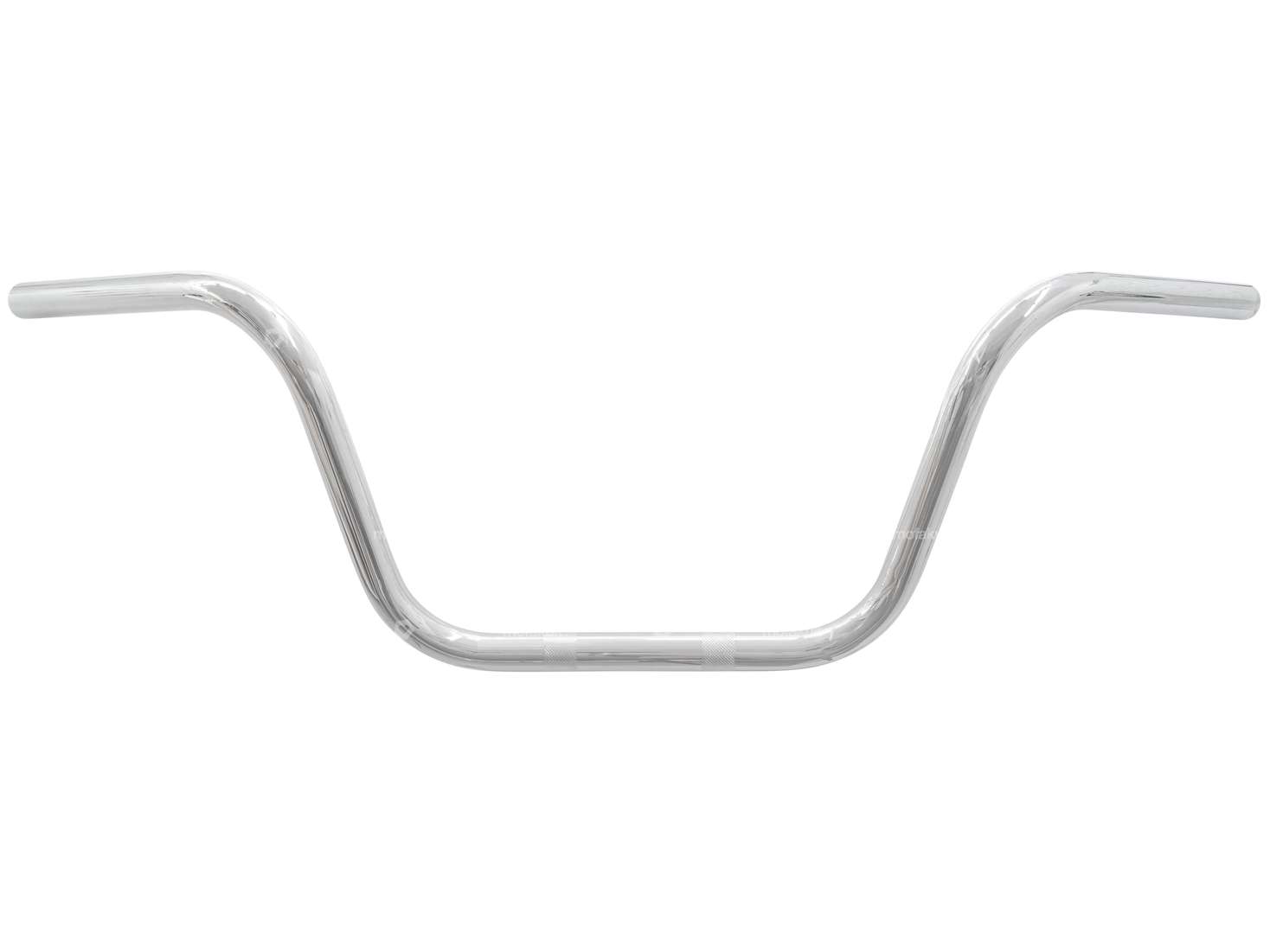 Lenker Gabelplatte 26 cm «fatbar» Ø 25 mm Chrom Carousel Image 1