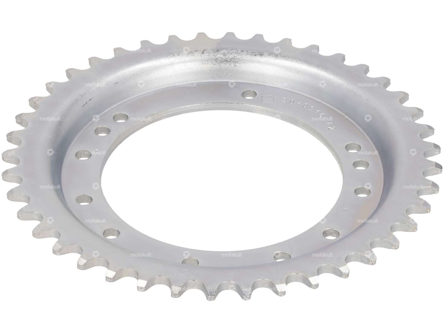 ESJOT spider 42 teeth (4/5/6 hole) Ø 98 mm cranked galvanized Carousel Image 2