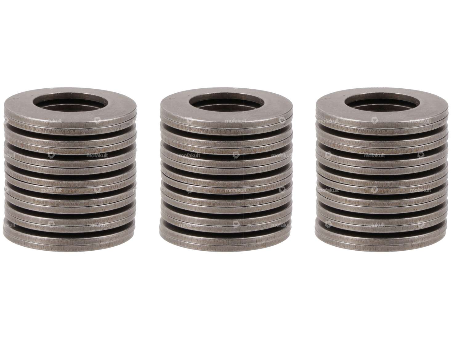 HRT Tellerfedern-Set 0.8 mm Kupplung KTM SX50 Inox | Puch E50 Carousel Image 1