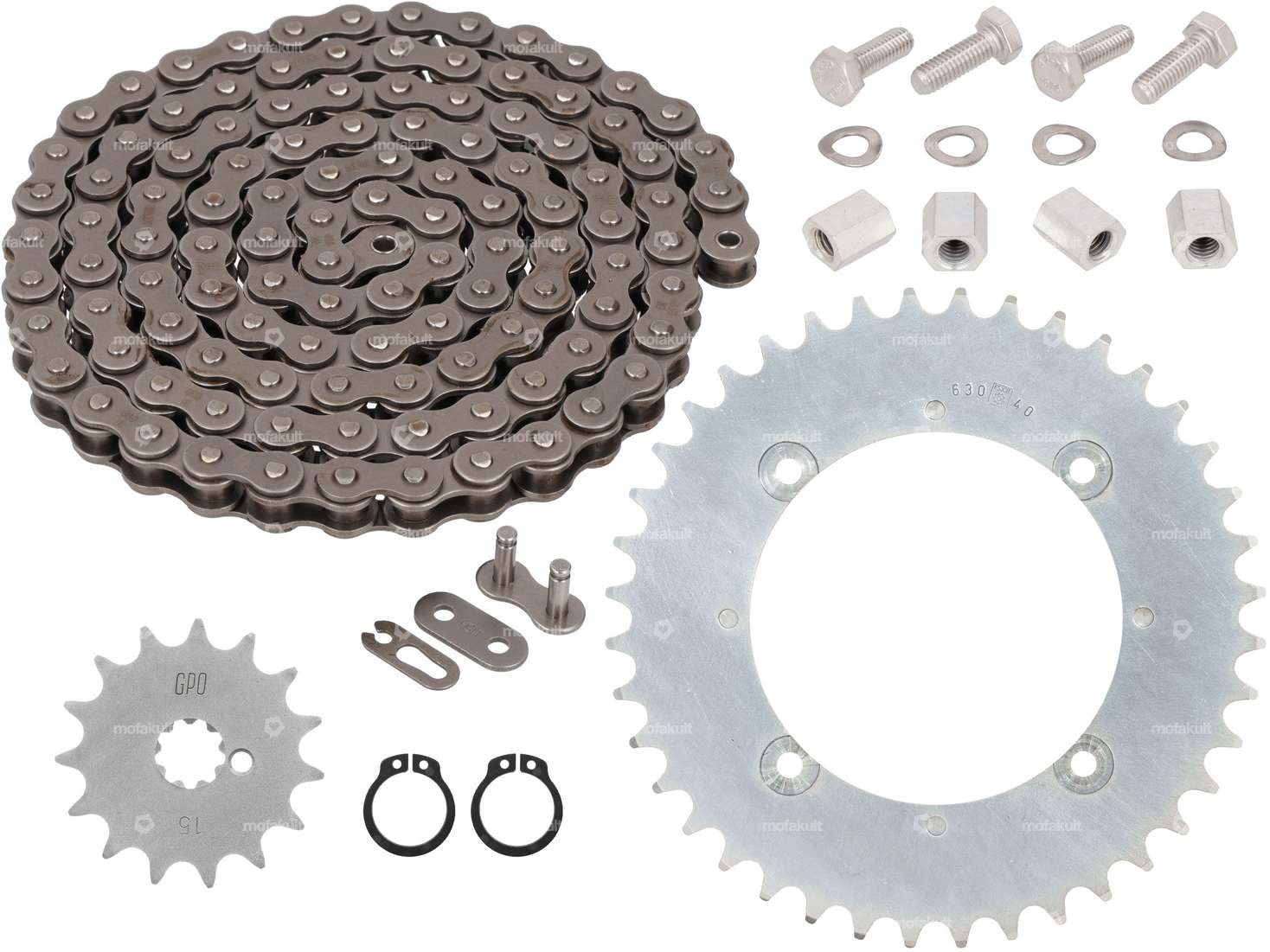 ESJOT Kettenkit | Puch X30 Sport / Velux Carousel Image 1