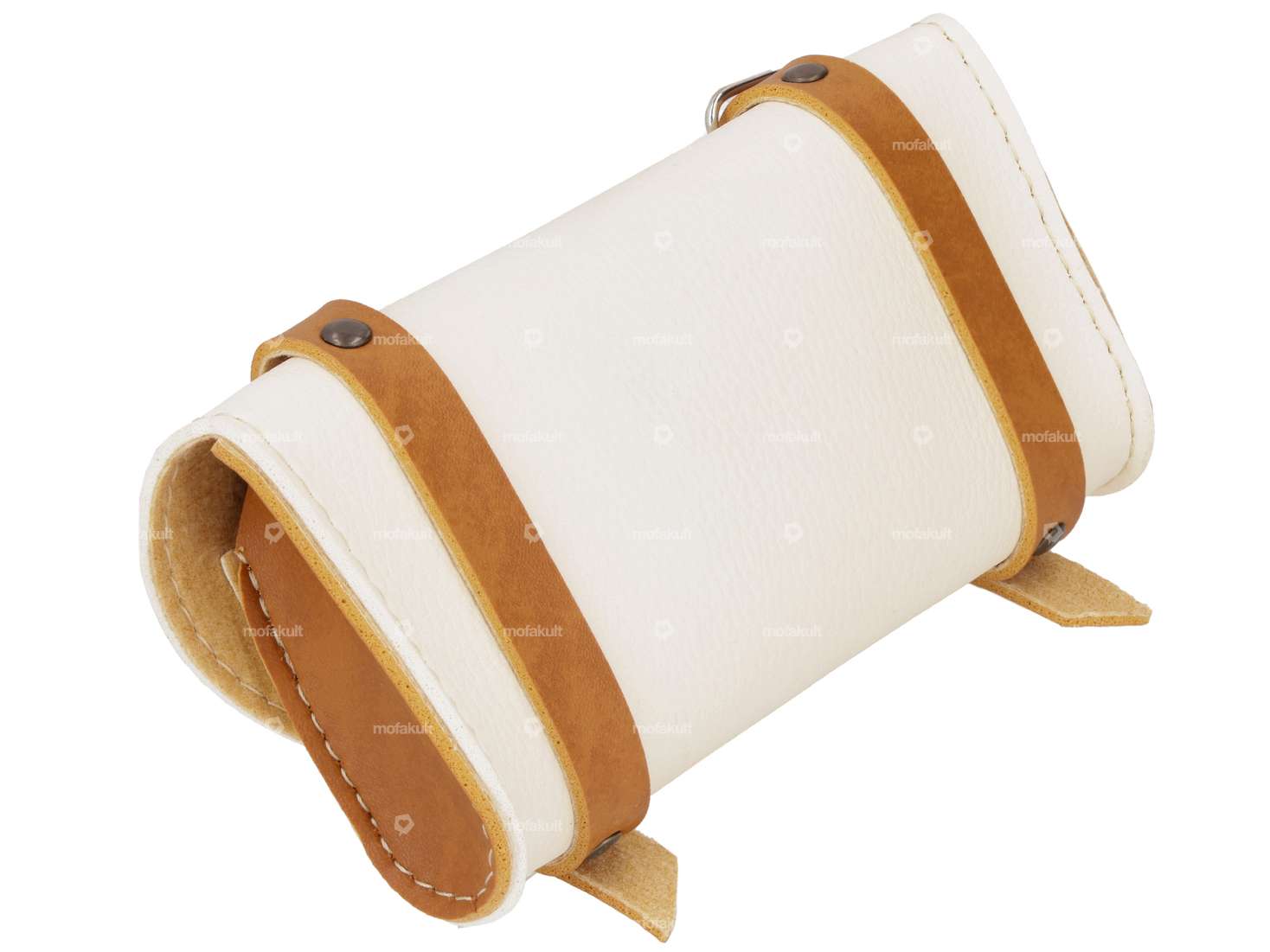 Satteltasche «Classic» creme / hellbraun Carousel Image 2