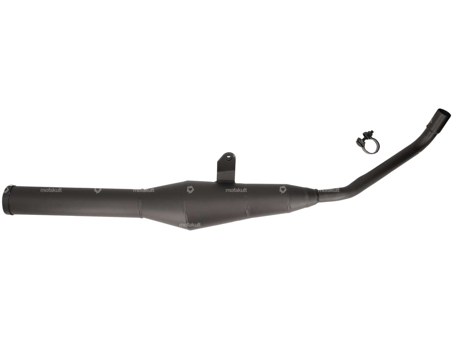 Auspuff «Bullet EVO-1» schwarz | Piaggio Ciao Carousel Image 1