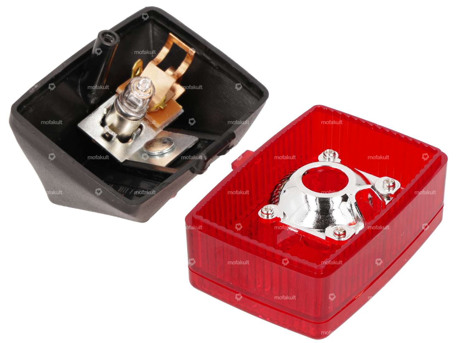 swiing® revival Rücklicht eckig (ULO-Nachbau) mit E-Prüfzeichen Carousel Image 3