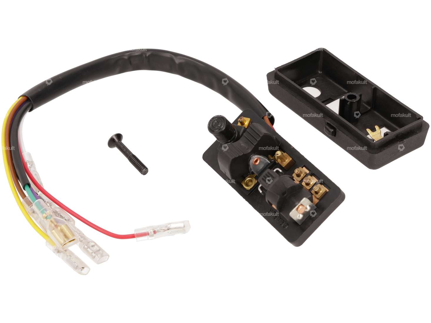 Grabor Lichtschalter 7 Kabel mit Killschalter | Vespa P125X, P150X, P150S Carousel Image 2
