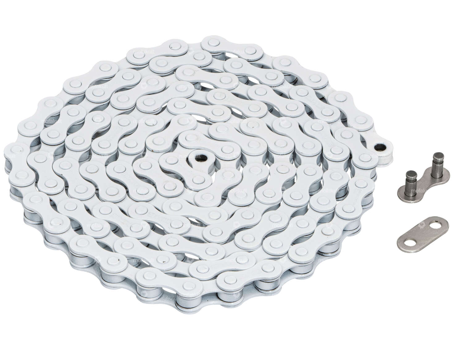 KMC Tretkette weiss Carousel Image 1