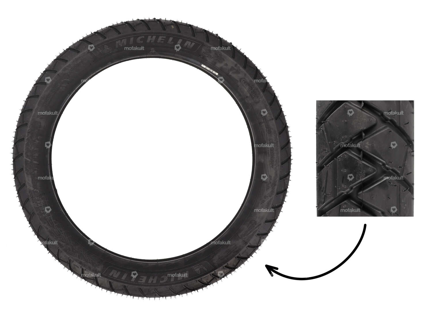 Michelin 2.50 x 17" Reifen ANAKEE Allround Carousel Image 1