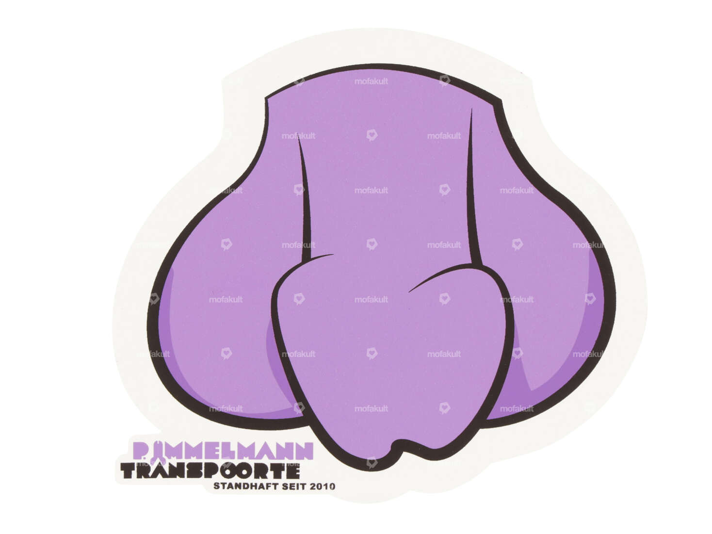 Aufkleber «P. IMMELMANN TRANSPOORTE» 80 x 72 mm Carousel Image 1