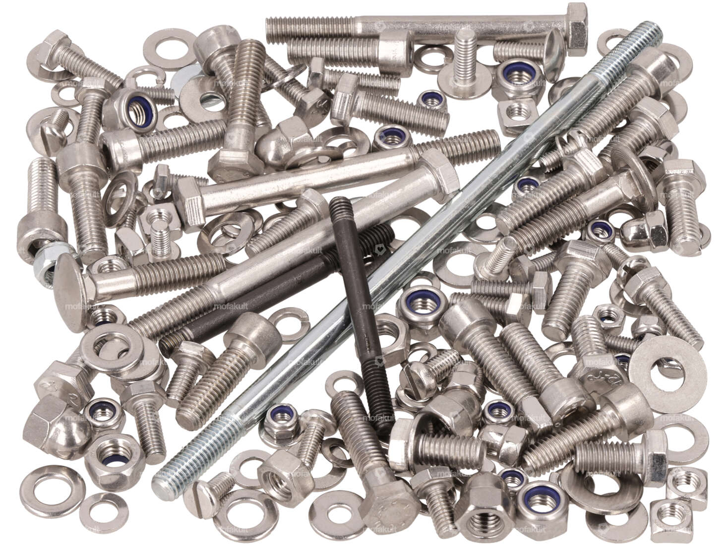 swiing® revival Schrauben-Set Rahmen Inox | Puch X30 NG-2AH Carousel Image 1