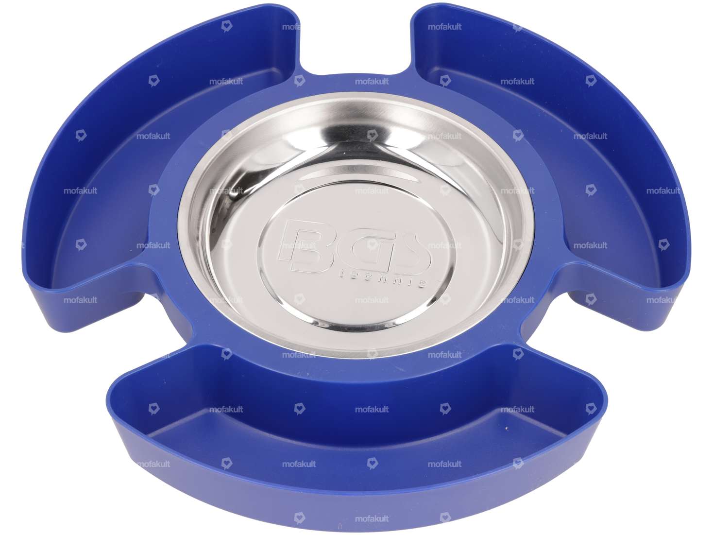 BGS magnetic bowl "1plus3" Inox Carousel Image 1
