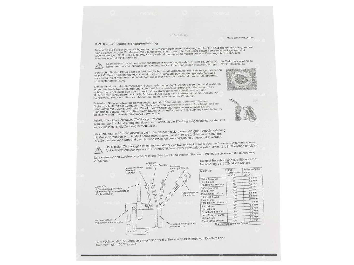 PVL Innenrotorzündung rechtsdrehend ohne Keilnut Carousel Image 5