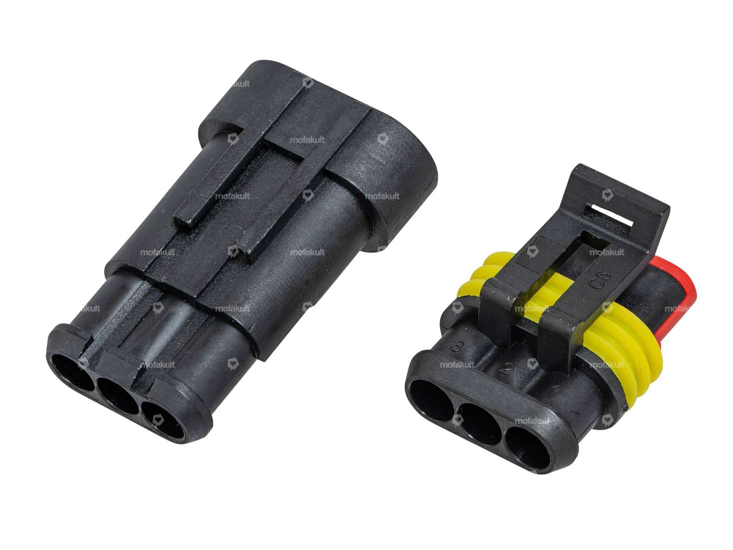 Superseal Stecker 3-polig wasserdicht Carousel Image 2