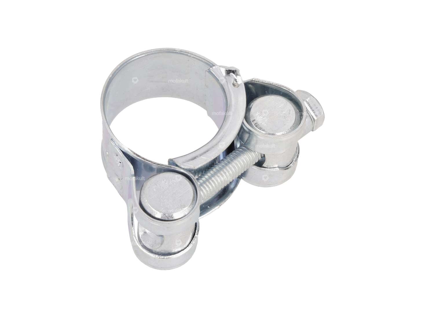 Schraubschelle massiv 23 - 25 mm W1 - verzinkt Carousel Image 2