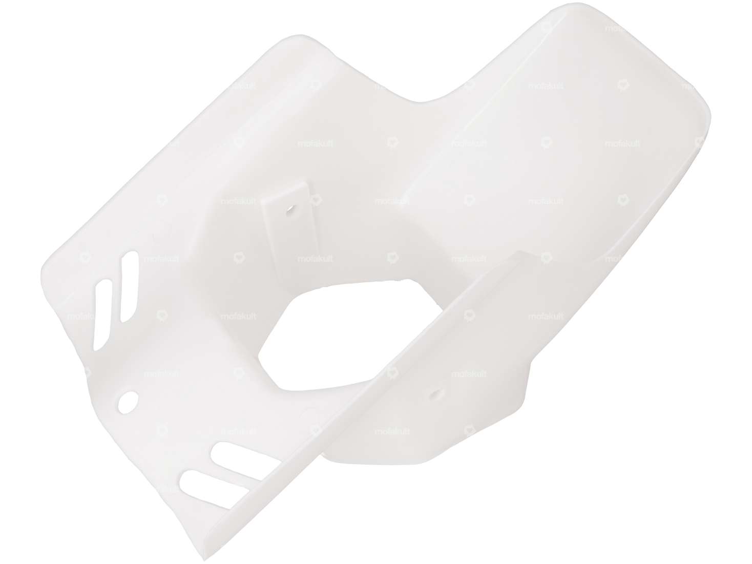 Frontmaske weiss eckig Carousel Image 2