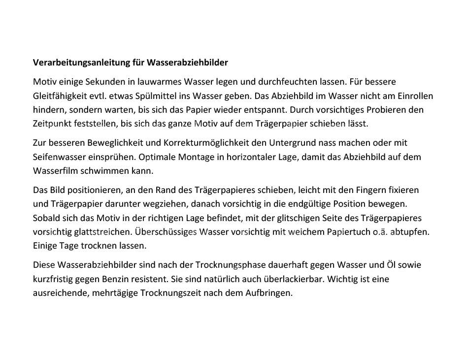 Wasserabziehbild «Union» blau Carousel Image 2