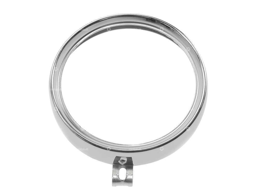 Lampenring Ø 130 mm «CEV Tipo 130» Chrom Carousel Image 1