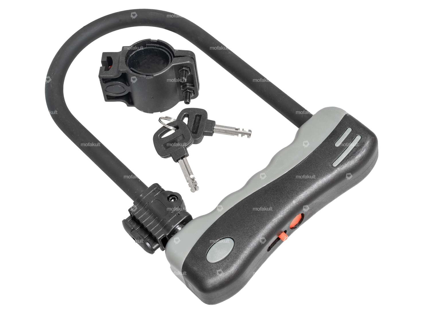 WAG Bügelschloss breit massiv mit Halterung Carousel Image 1