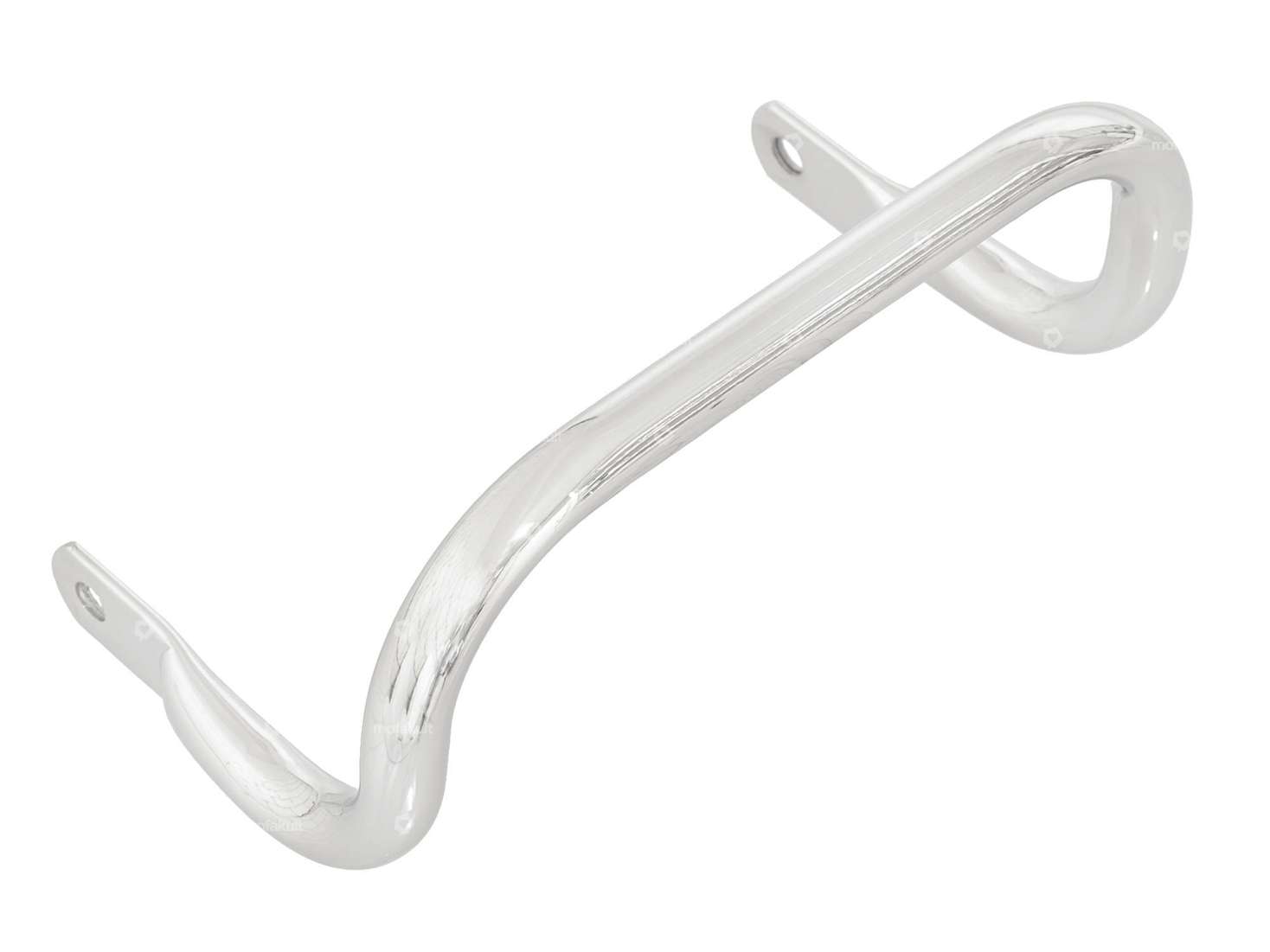 Bracket headlight angular 140 mm chrome Carousel Image 1