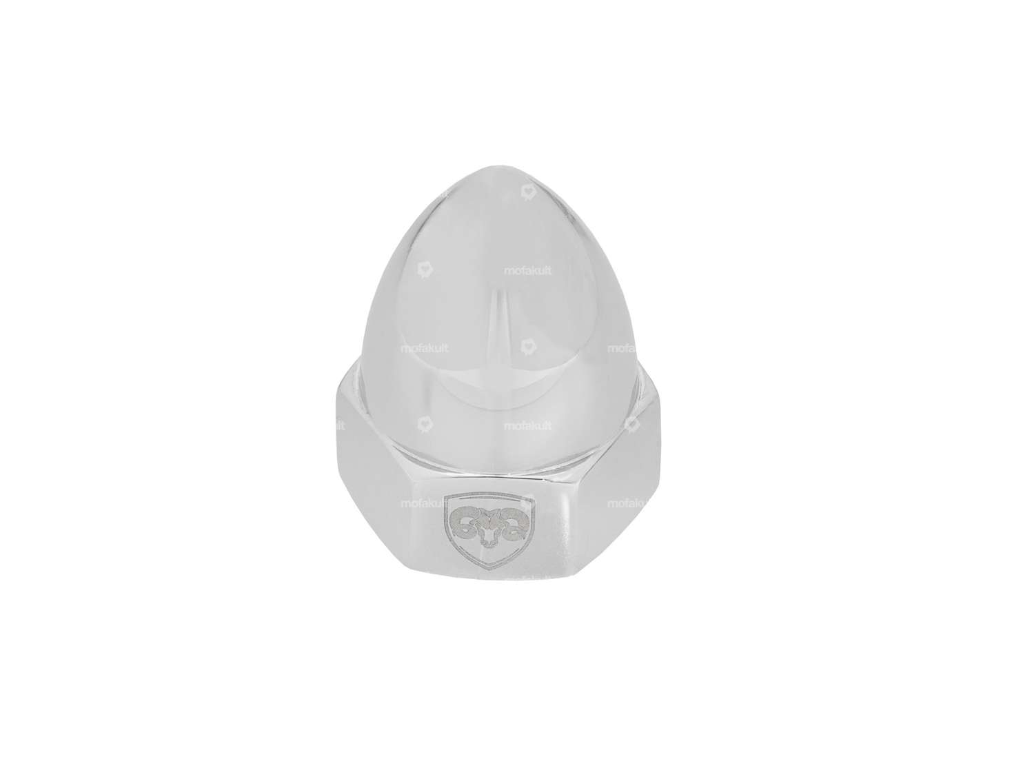 66HEROES Spitzmutter «Bullit» M11x1 Radmutter Inox Carousel Image 1