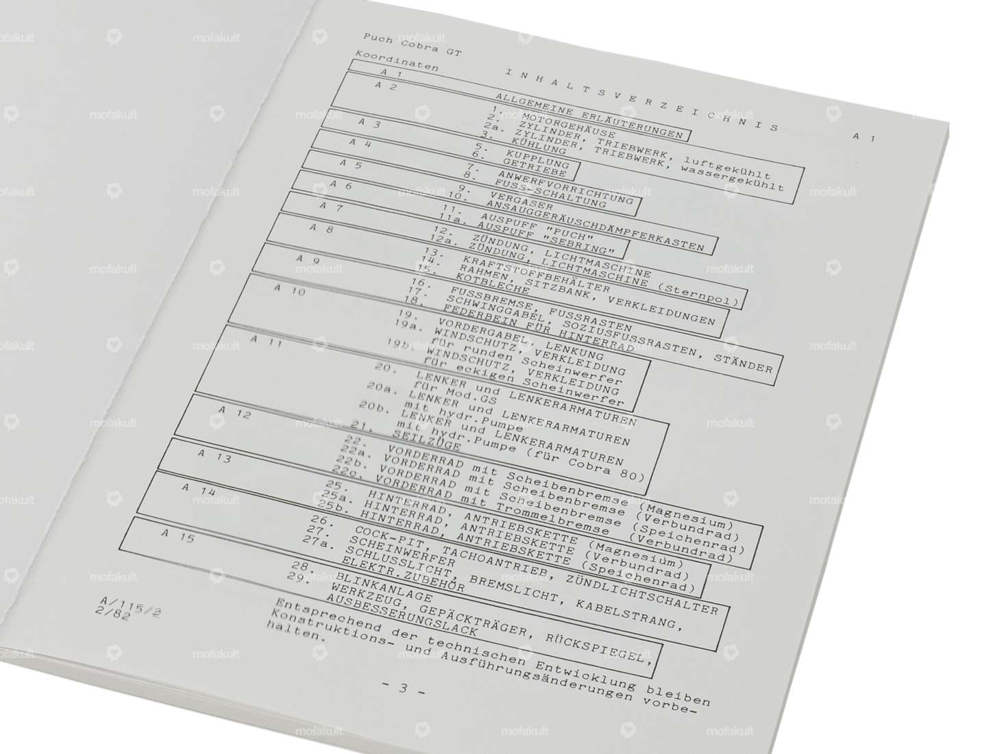 Ersatzteilkatalog | Puch Cobra 6-Gang (AT, DE) Carousel Image 2