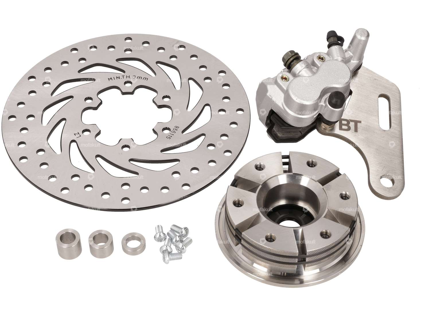 BTuning Scheibenbremse vorne 220 mm | Tomos Classic, A35, Sprint, Fun Sport´R Carousel Image 1