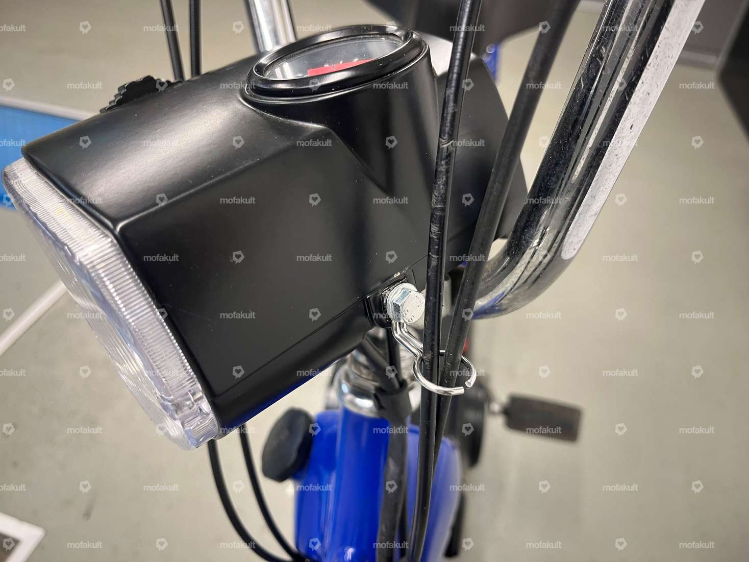 swiing® revival Kabelführung Scheinwerfer Inox | Piaggio Ciao Carousel Image 2