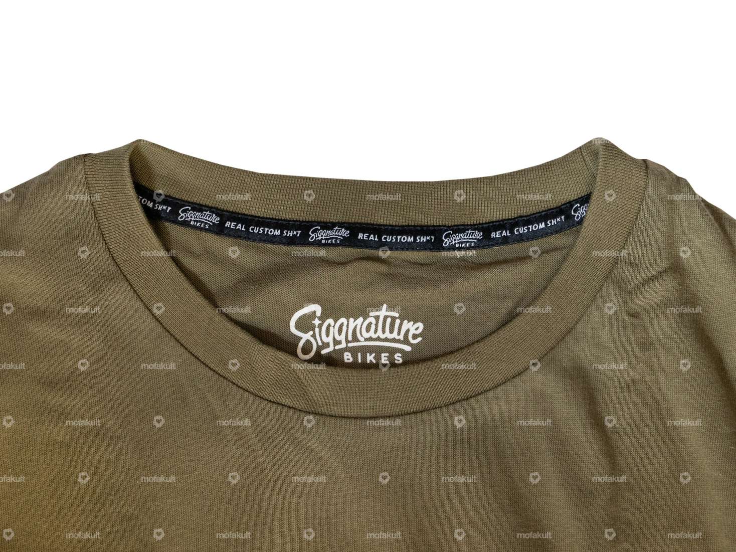 Siggnature T-Shirt «BASIGG» (XS - 2XL) olive Carousel Image 3