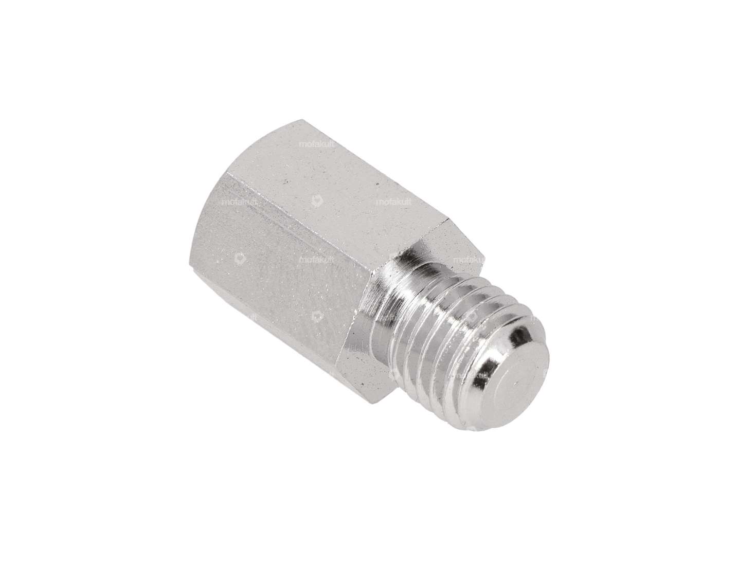 Adapter Spiegelhalterung M8 - M10 Chrom Carousel Image 2