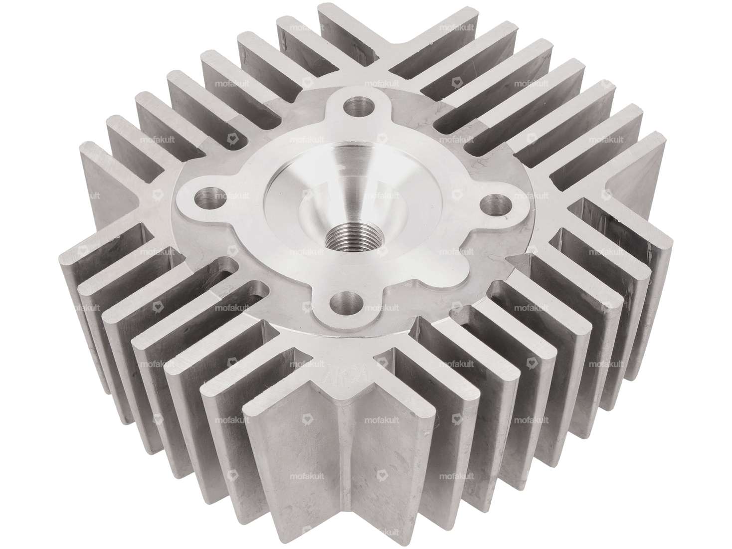 AKOA 38 mm cylinder head gray | Puch E50 / ZA50 (air-cooled) / ZA50 (cat.) / Z50 Carousel Image 2