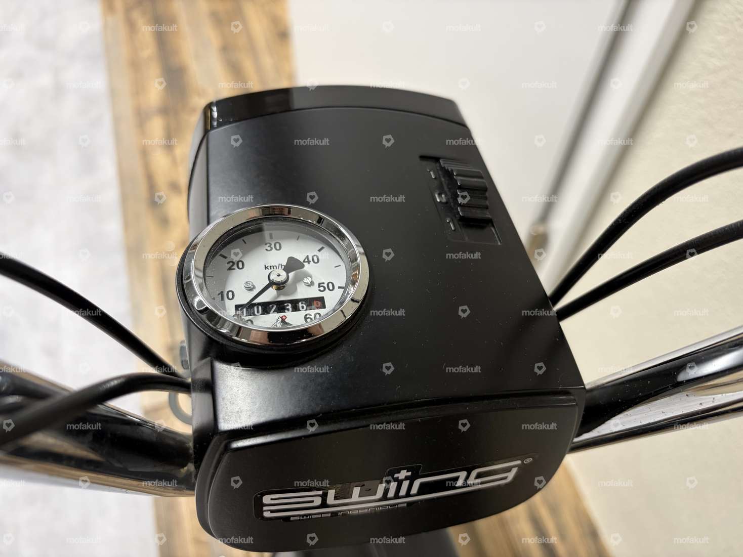 GPO Scheinwerfergitter konturbündig schwarz | Piaggio Ciao Carousel Image 5