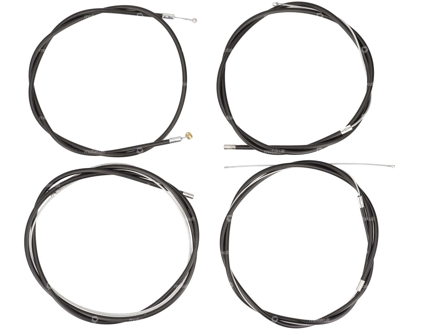 swiing® revival Kabelsatz geschnitten (altes Modell) schwarz | Piaggio Ciao P / SC Carousel Image 1
