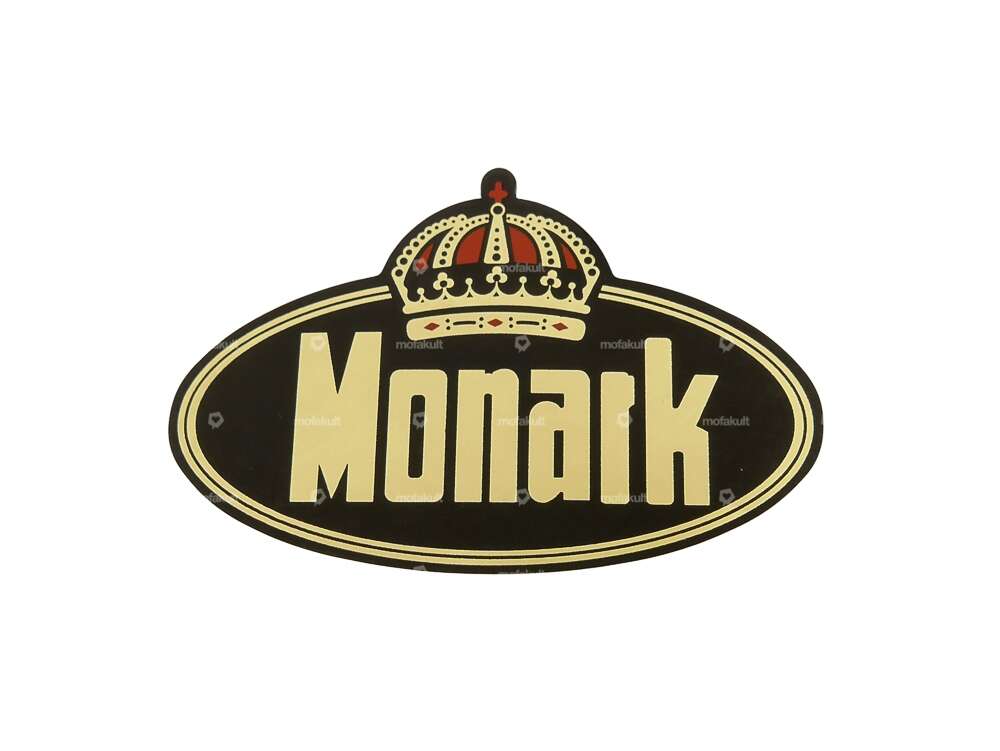 Monark Aufkleber 70x45 mm Carousel Image 1