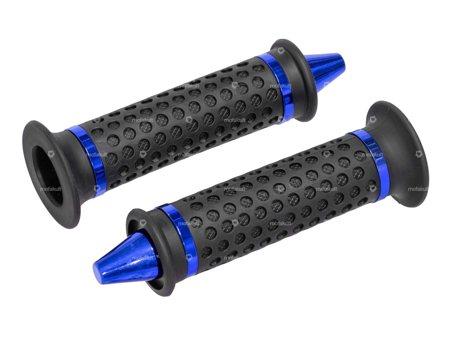 GPO handles rubber black / blue Carousel Image 1