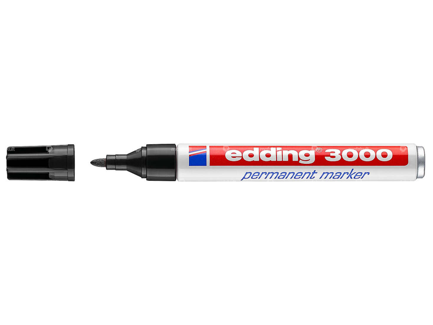 edding 3000 Permanentmarker 1.5 - 3 mm schwarz Carousel Image 1