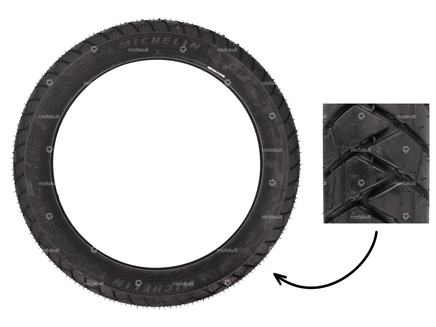 Michelin 2.75 x 17" Reifen ANAKEE Allround Carousel Image 1