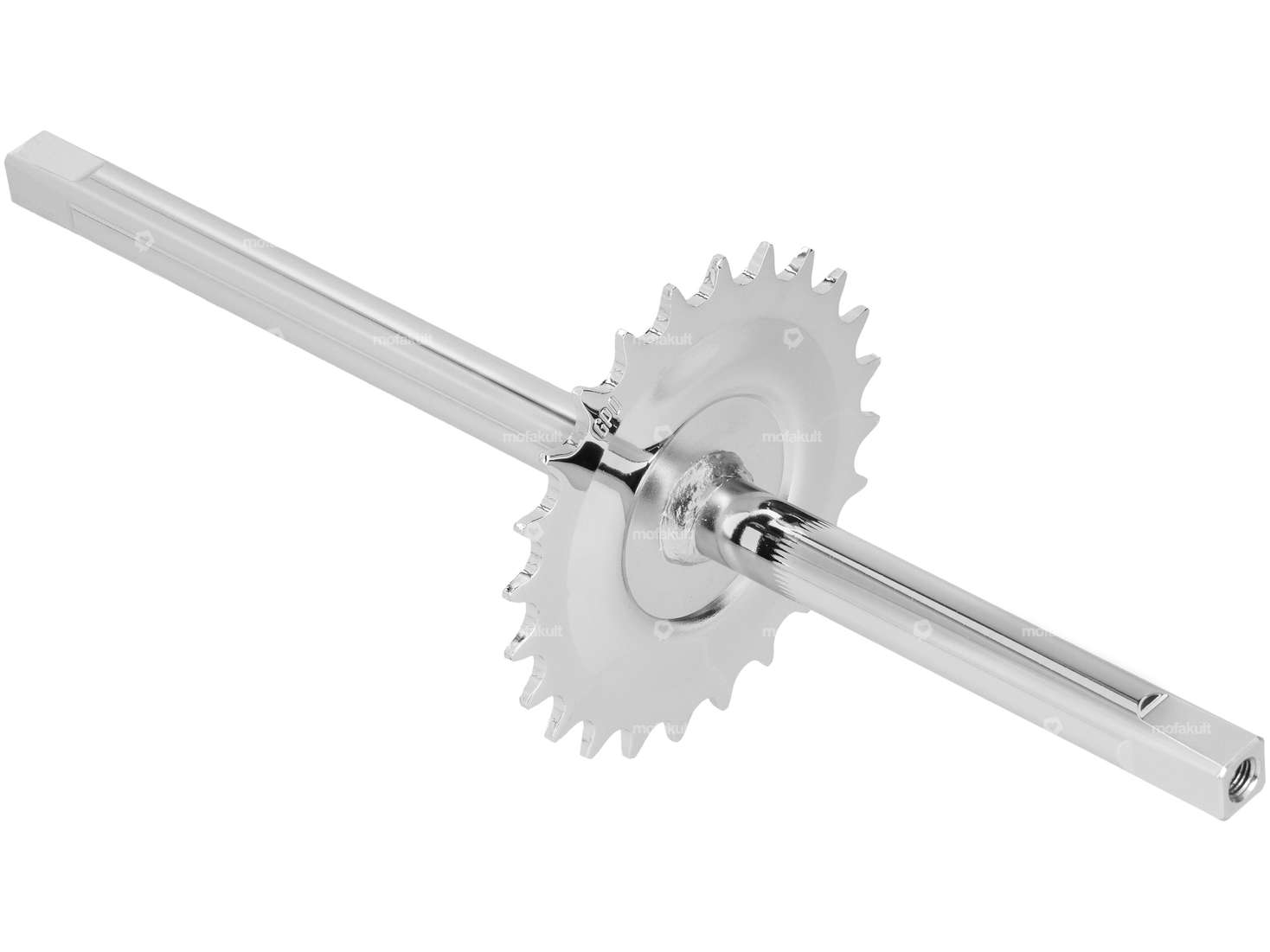 GPO pedal axle 24 teeth square | Pony GTX Beta 512, 521 (P1210) Carousel Image 1