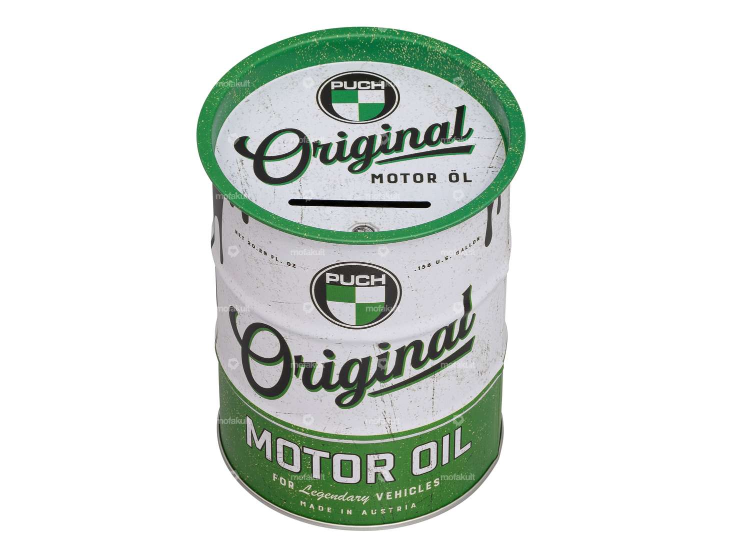 Spardose «Puch» Ölfass Carousel Image 1