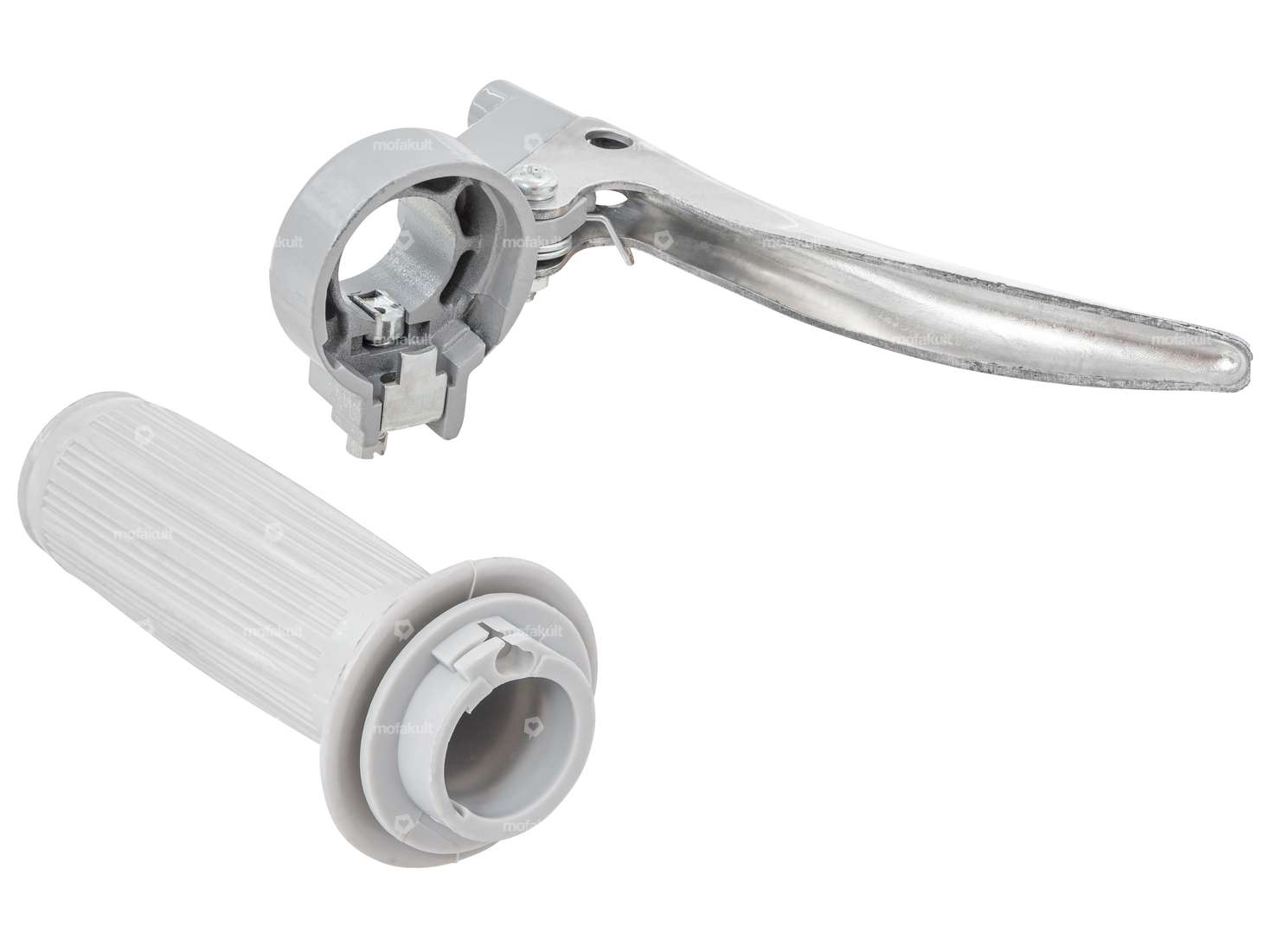 Gasdrehgriff spitz grau Carousel Image 3