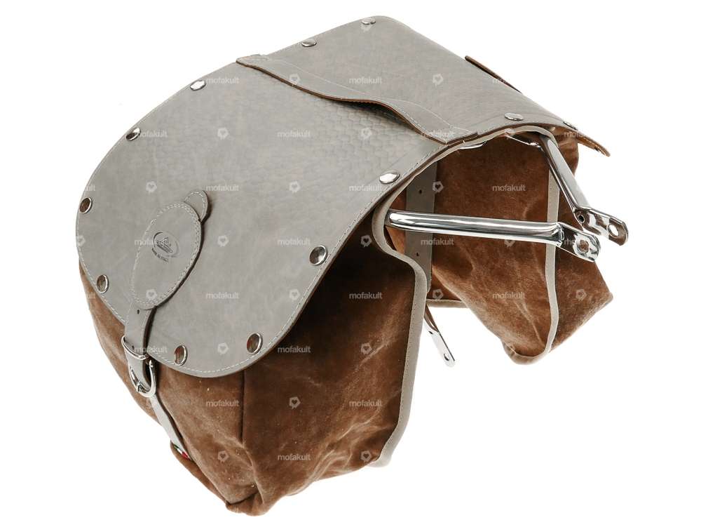 Gepäcktasche Oldschool cognac Carousel Image 4