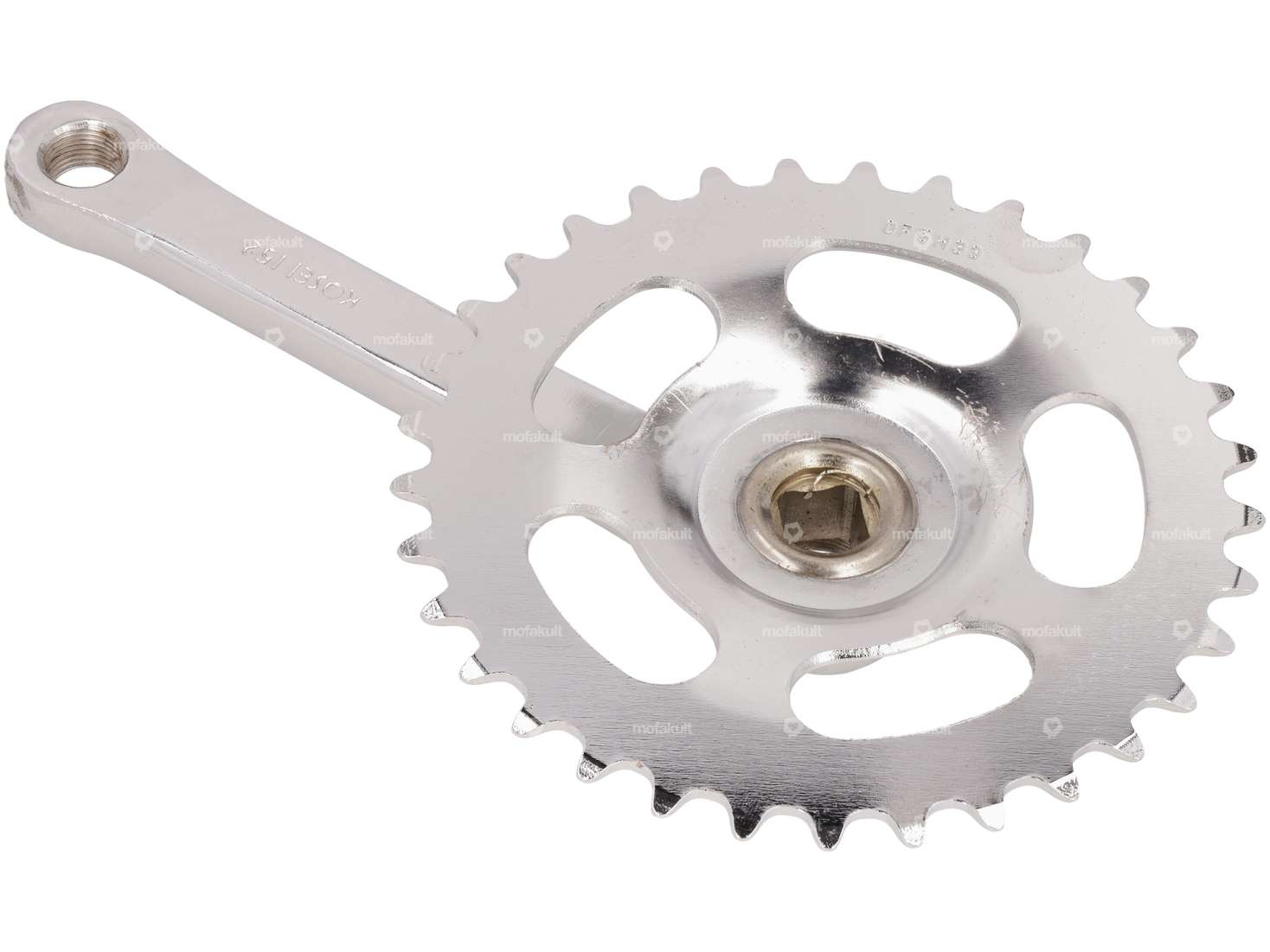 Tretkurbel rechts mit Kranz 33 Zähne (Vierkant) | Solex Carousel Image 2