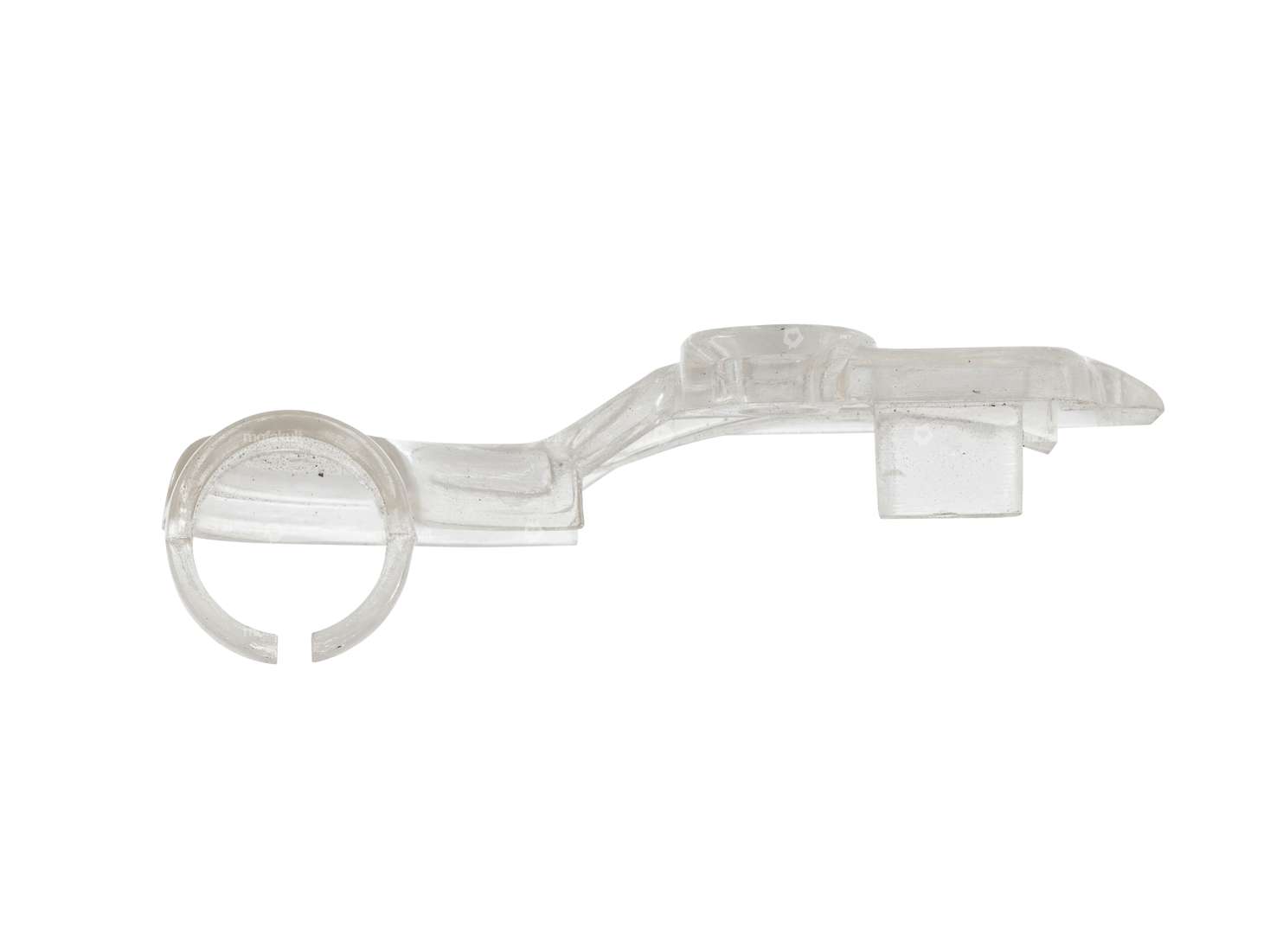 Lusito cable cover throttle twist grip transparent (rear flat) Carousel Image 3