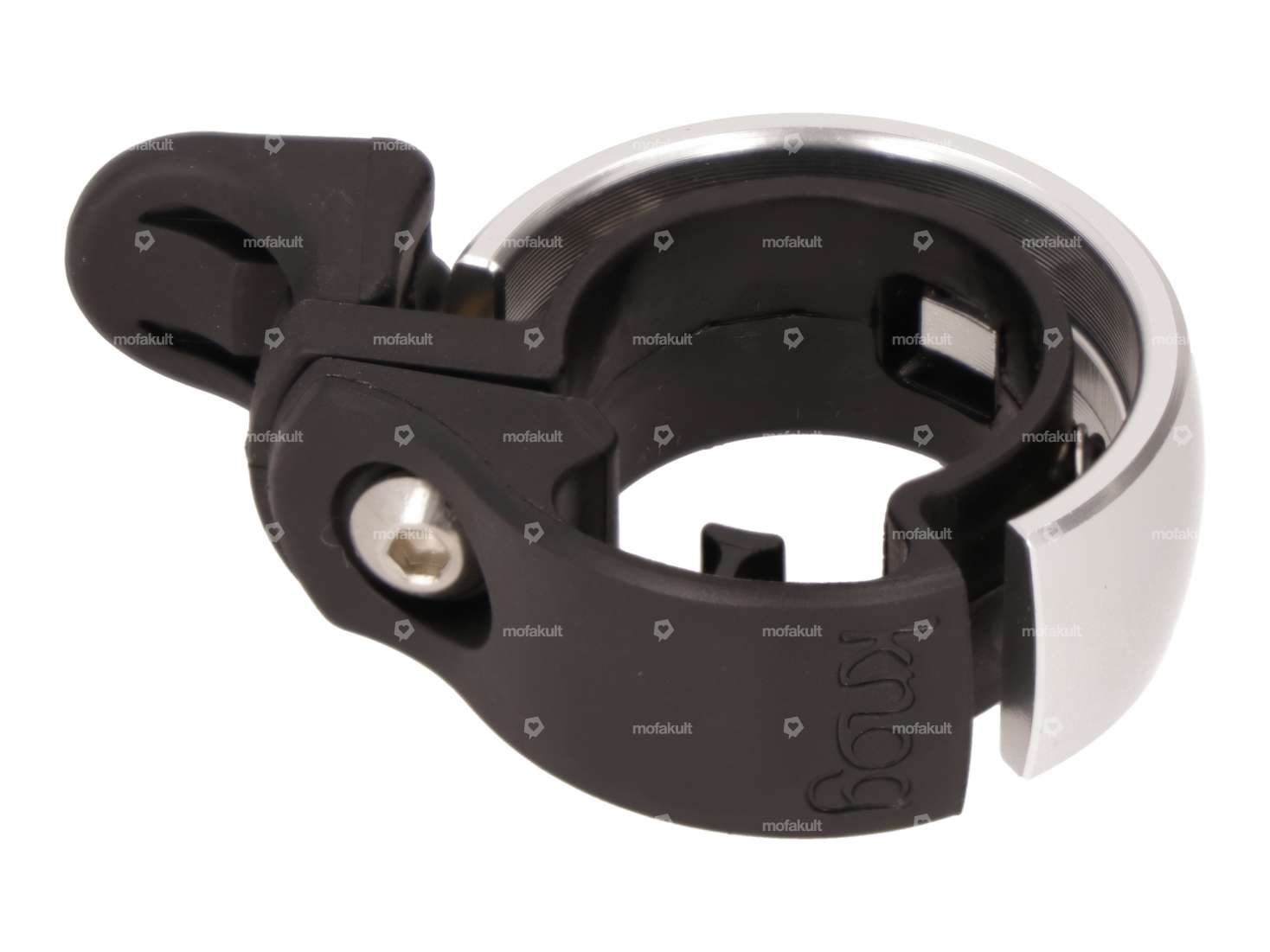 KNOG OI Classic Glocke Silber gebürstet Carousel Image 2