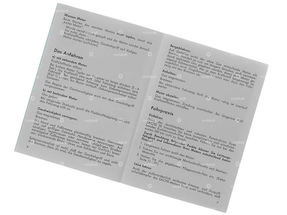 Handbuch | Sachs 502 Saxonette Carousel Image 2