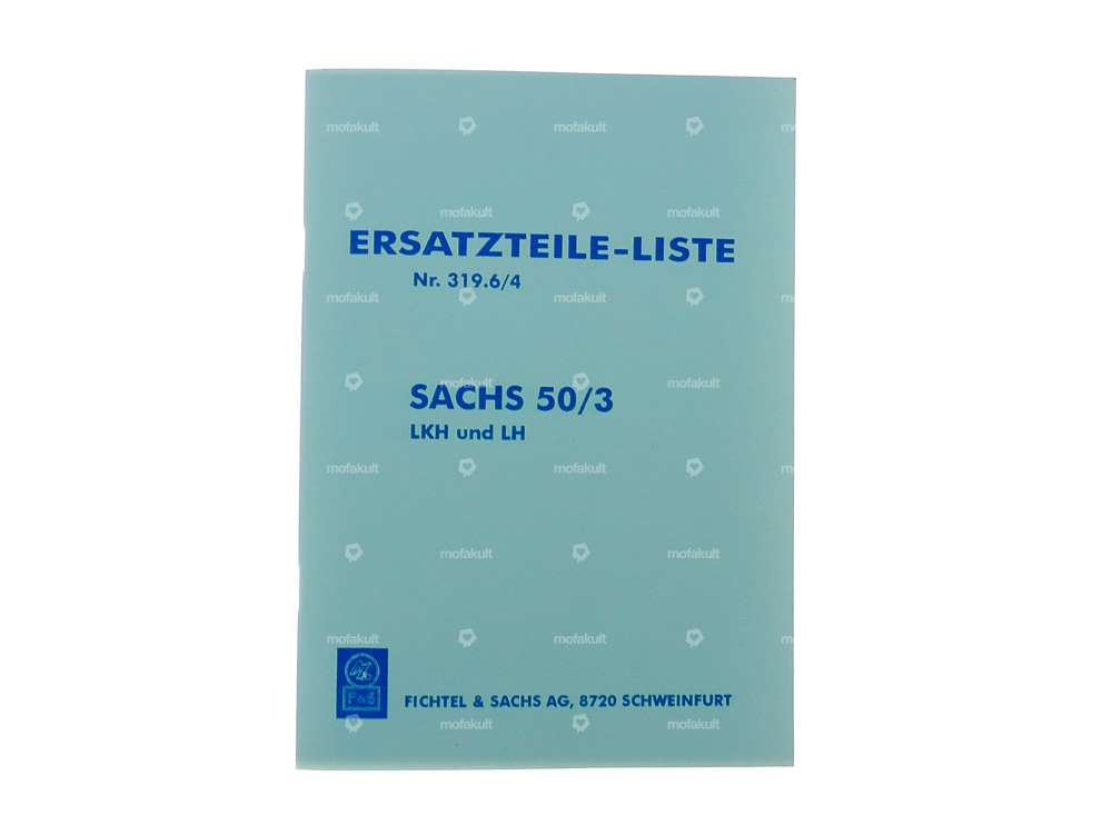Ersatzteil-Liste | Sachs 50/3 LKH, LH Motor Carousel Image 1