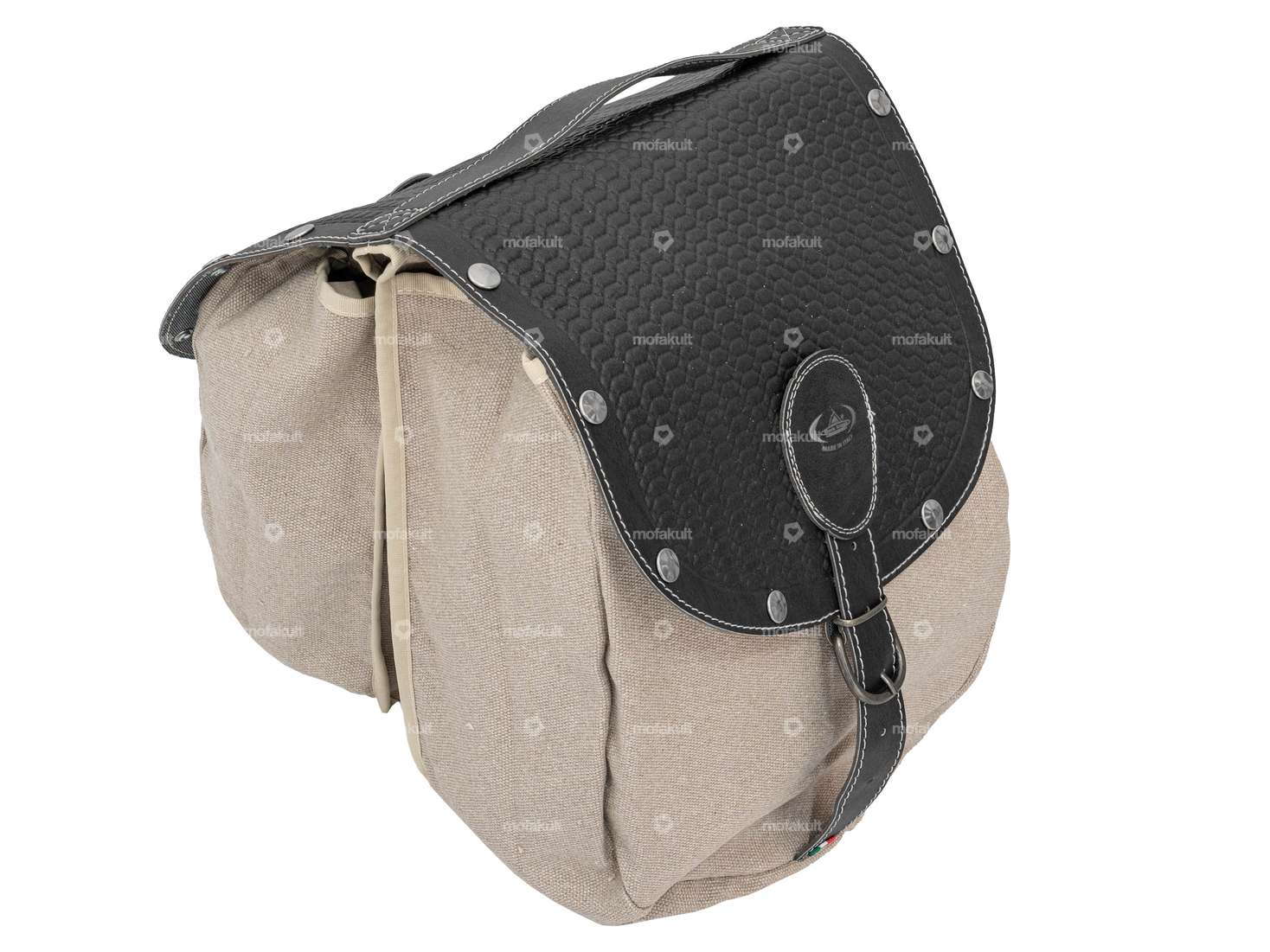 Gepäcktasche Oldschool schwarz Carousel Image 1