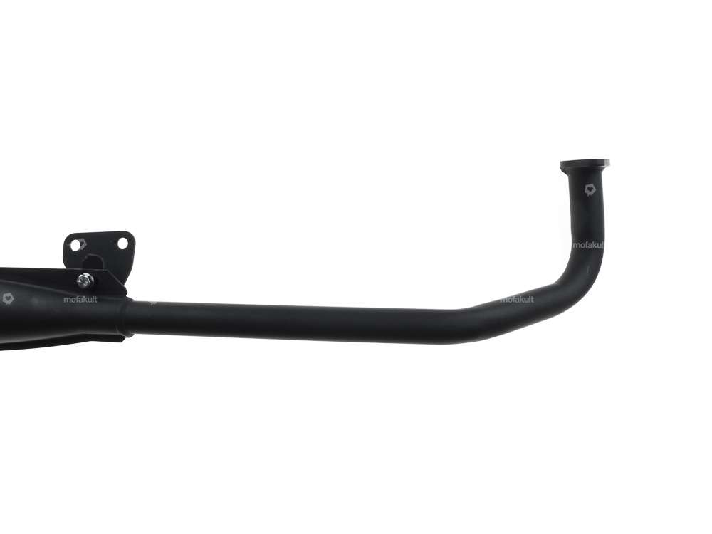 Auspuff 25 mm gerader Auslass schwarz | Tomos Carousel Image 2