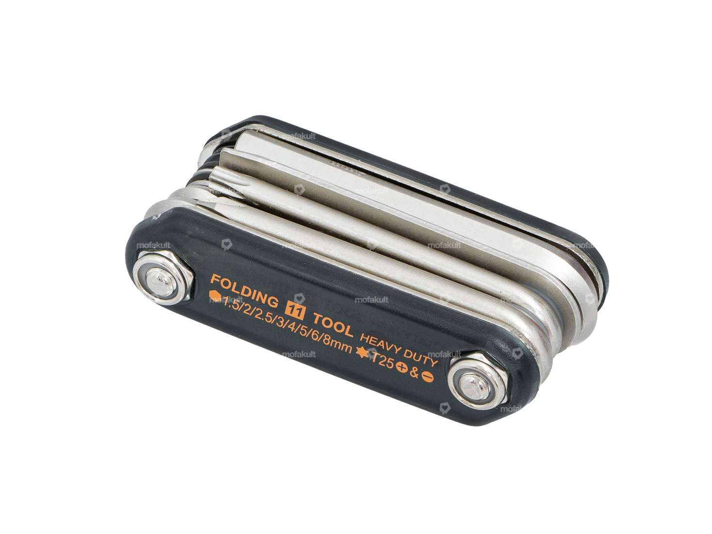 IceToolz Schlüsselsatz klappbar 11-tlg. Carousel Image 2