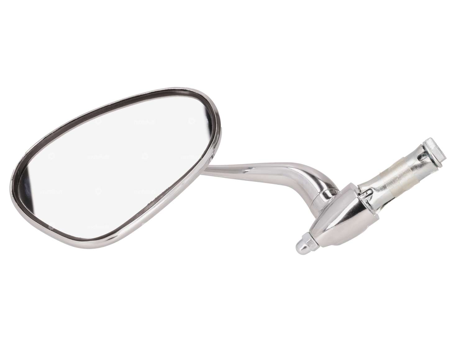Bumm mirror oval left short plug-in version chrome Carousel Image 3