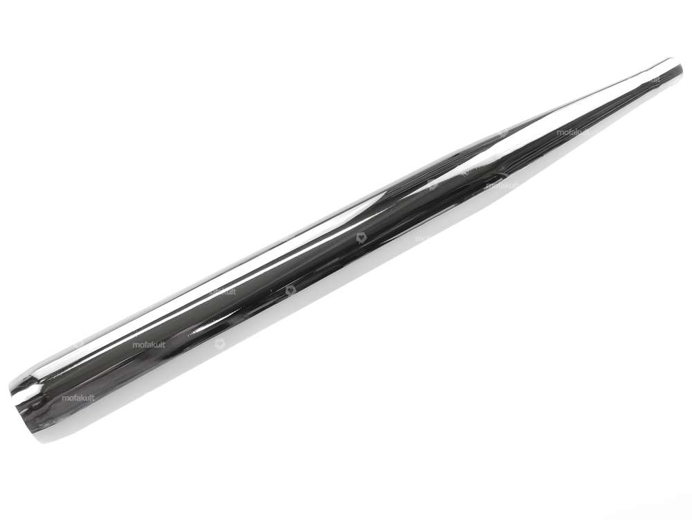 Exhaust cigar Ø 26 / 60 mm chrome | Zündapp Carousel Image 1