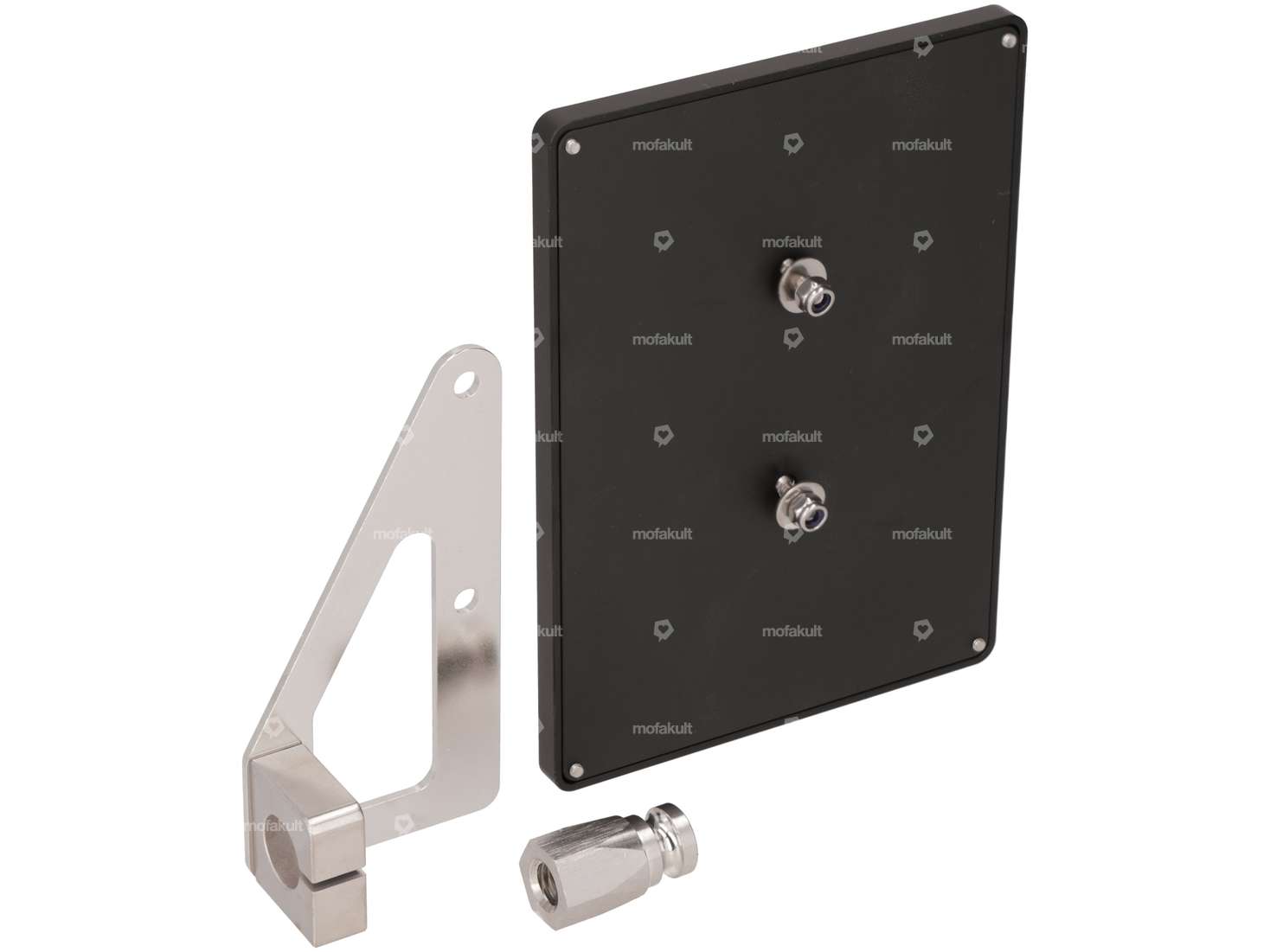 66HEROES Nummernschildhalter-Set seitlich & Rahmen inkl. Aufnahmezapfen (CH-Version) Carousel Image 2