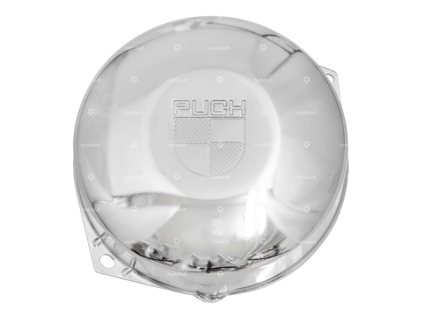 Zündungsdeckel Puch (altes Emblem) Chrom Carousel Image 1